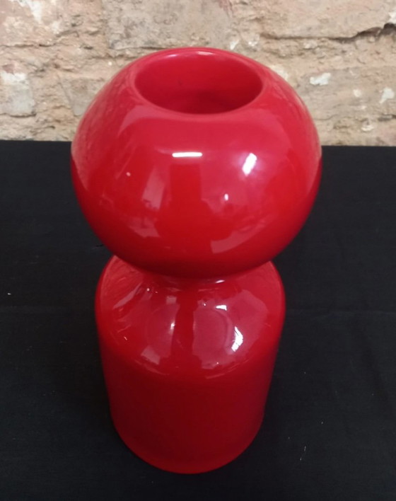 Image 1 of Portacandela in Ceramica Gabbianelli des. Liisi Beckman 1967