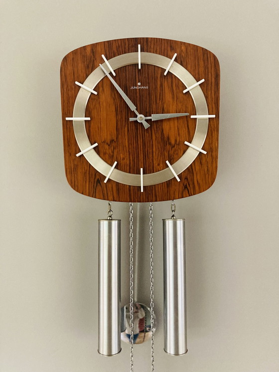 Image 1 of 60S-70S Vintage Junghans Wall Clock