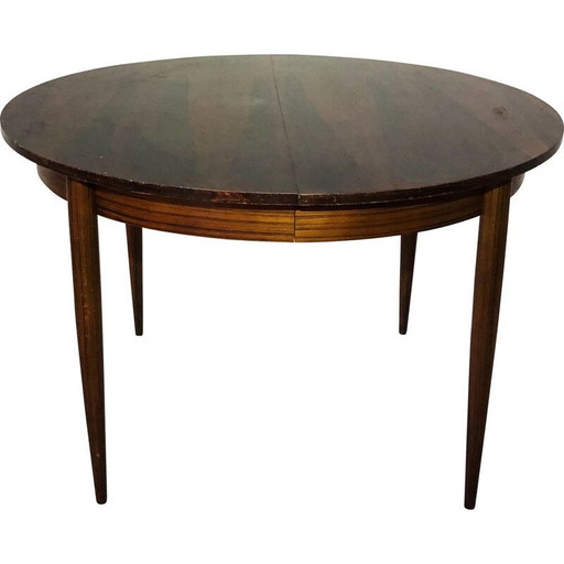 Tavolo vintage scandinavo in palissandro, 1960