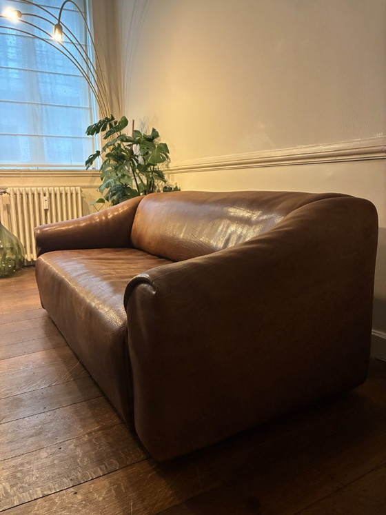 de Sede DS-47 3-5 seaters in cognac leather — 180 cm (photo 2 of 5)