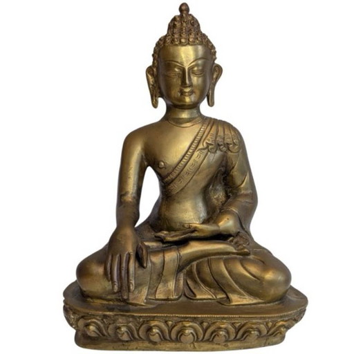 Antique Gilt-Bronze Buddha – Ladakh, Circa 1800–1850
