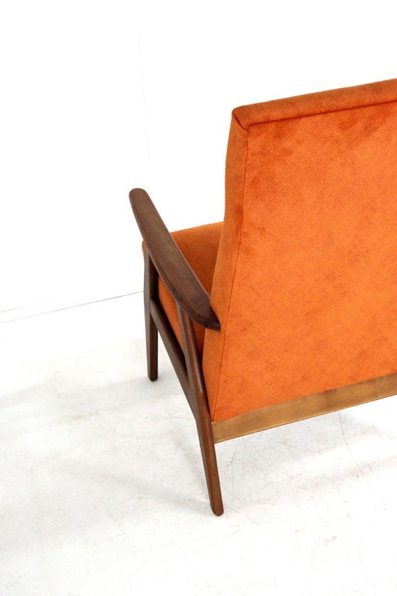 Image 1 of Vintage fauteuil 'Waalre' nieuw gestoffeerd