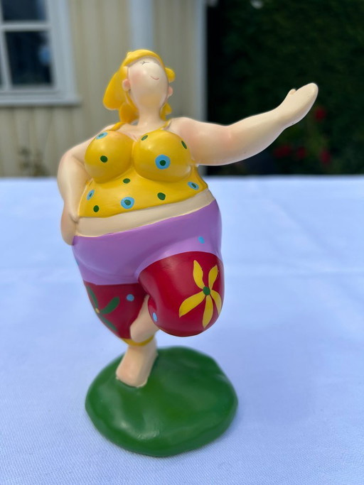 Decorative Figure Fat Lady / Nana / Rubens Woman / Yoga