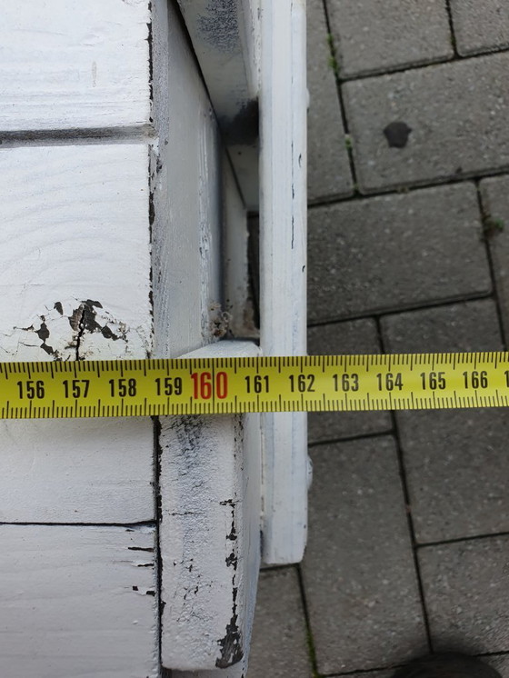 Image 1 of Bellissimo mobile contenitore/panca industriale