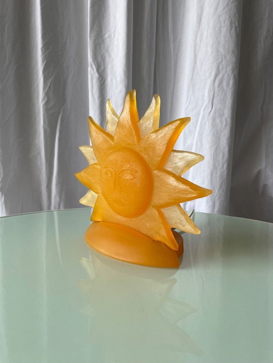 Image 1 of Lampada vintage a forma di sole degli anni '80