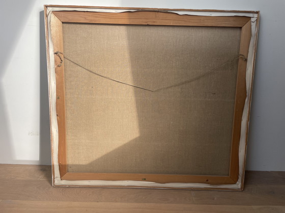 Image 1 of Ölgemälde, signiert Willebrord de Winter, 1989, abstrakte Komposition