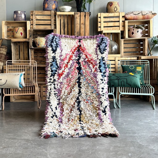 Tapis berbère marocain en coton
