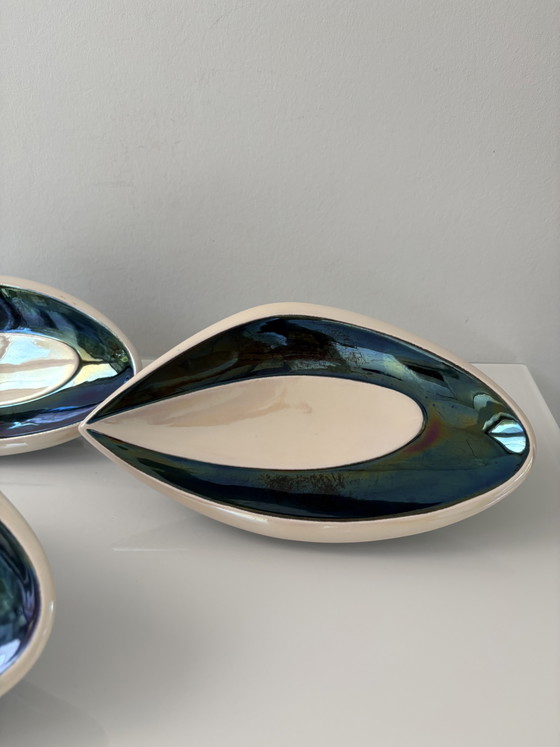 Set Van 3 Vintage 1960’s Verceram Schaaltjes, Model 6794, Frankrijk – Decoratieve objecten, Ceramic (photo 3 of 12)