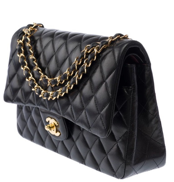 Image 1 of Tasche CHANEL Timeless/Classique en Cuir Noir - 103460