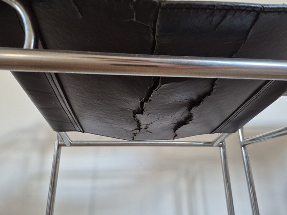 Image 1 of Fauteuil Gerard Vollenbrock en deux parties et table d'appoint, années 1980