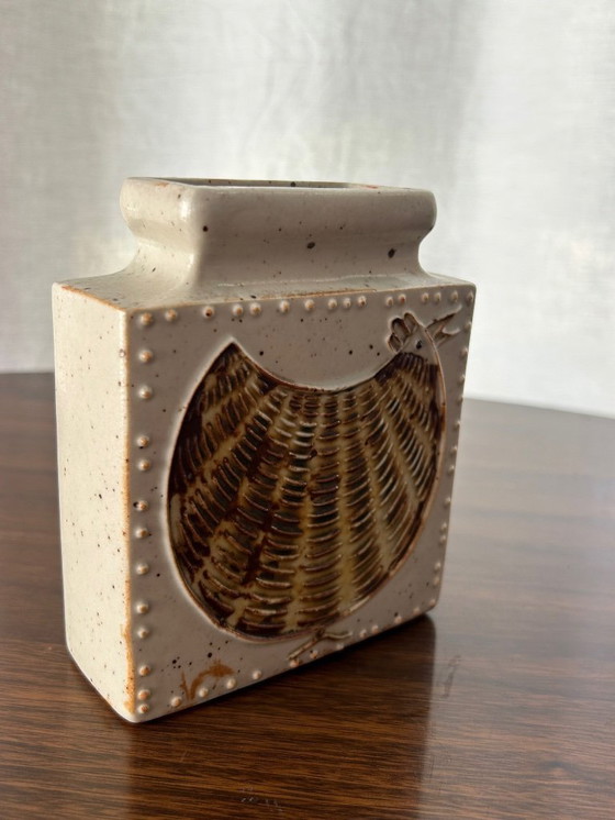 Image 1 of Scandinavian stoneware vase