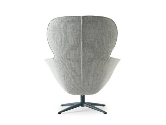 Poltrona girevole Pode Flare con poggiapiedi e cuscino – Poltrone, Cotton, Metal (photo 12 of 12)