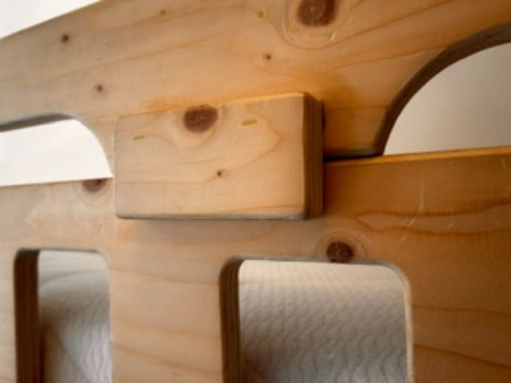 Alles in één: Prachtige hoogslaper met slimme kasten – Eenpersoonsbedden, Wood (photo 4 of 14)