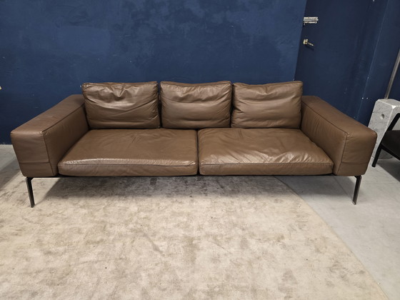 Image 1 of Flexform Lifesteel Design Sofa 3 places 240Cm