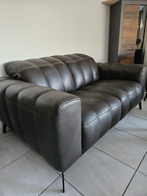 Sofá de piel Natuzzi Portento