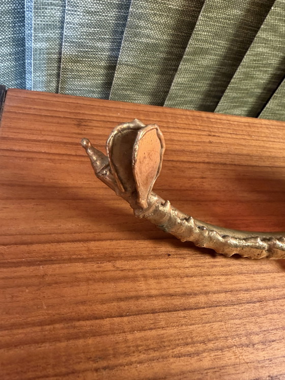 Image 1 of Lampe applique La Raie laiton design Dlg Isabelle Faure - Duval brasseur