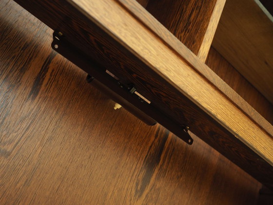 Vetrina danese in rovere con illuminazione e ripiani regolabili, anni '60 – Vetrine, Legno (photo 17 of 18)