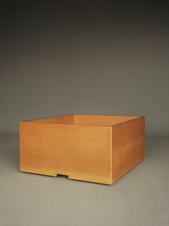 Image 1 of Storage Boxes in solid beech wood by Wim den Boon, 1967