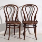 Pair of antique Viennese chairs (c.1920). Set of 2 pieces #2 – Dining chairs (photo 6 of 40)