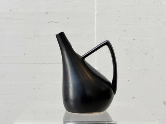 Image 1 of Dutch ceramic vase with handle, 1960s