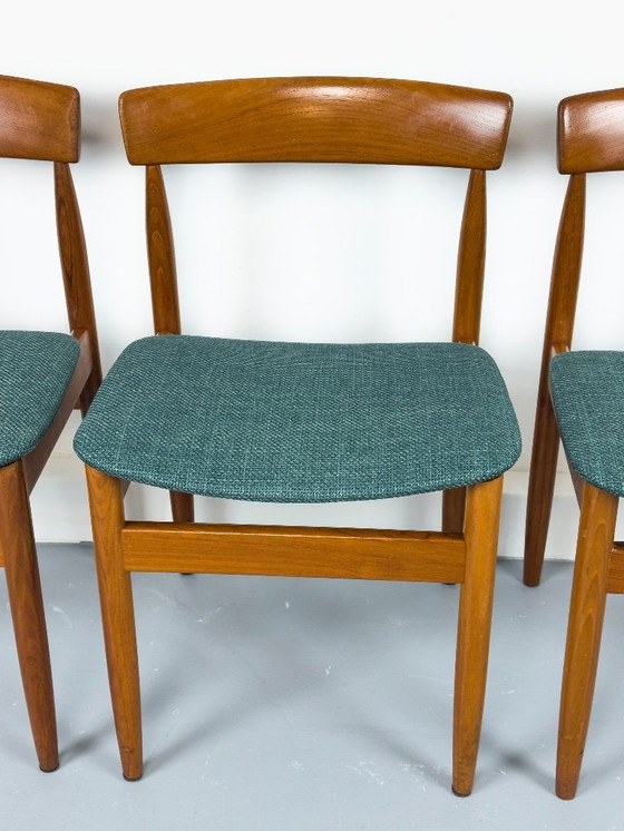 Image 1 of Teak Dining Chairs by Farsø Møbelfabrik, 1960s, Set of 4