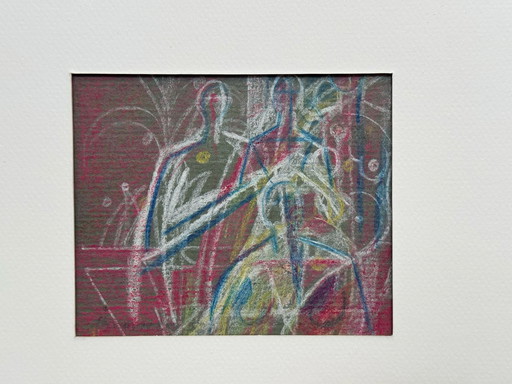 Jozef Hoemaeker (1911-1980) - Figures abstraites 1952