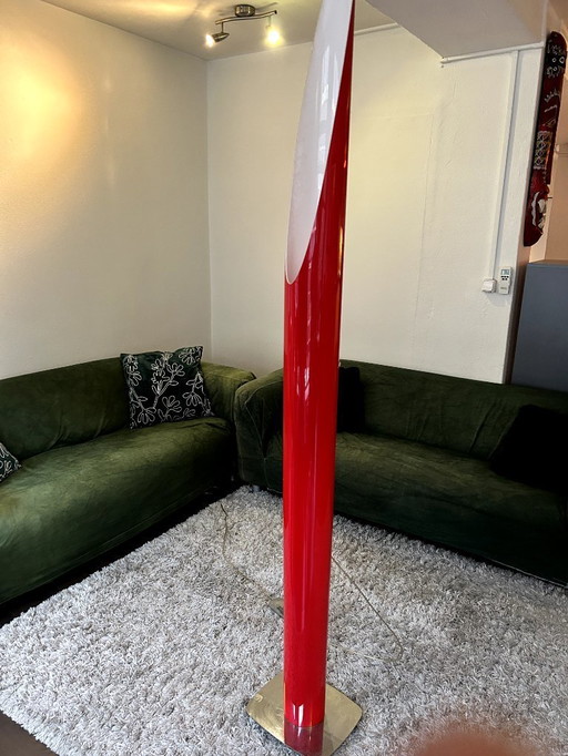 Design vloerlamp Kundalini Shakti 200 Rood