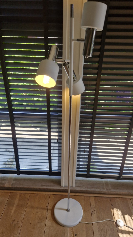 Lampada da terra Leuchten Germany anni '70 – Lampade da terra, Metal, Chrome (photo 10 of 13)