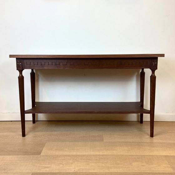Image 1 of Tavolo consolle in stile neoclassico