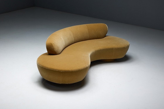 Image 1 of Serpentine Sofa by Vladimir Kagan for Directional, United States, 1980s