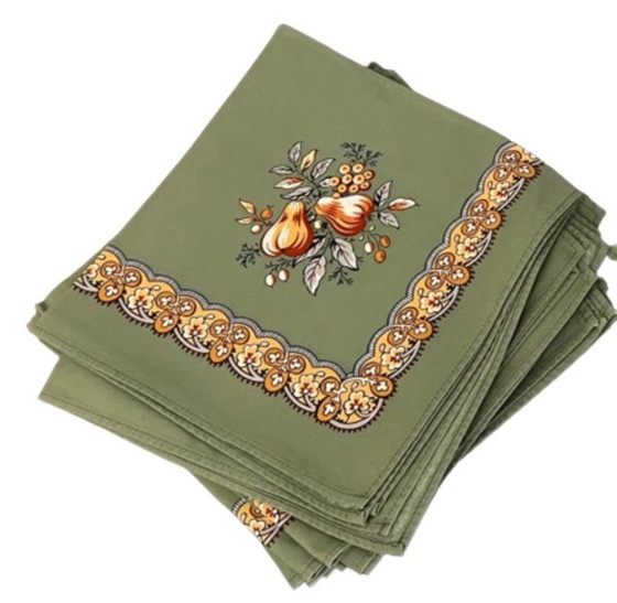 Image 1 of 16 napkins and 8 placemats Les Olivades