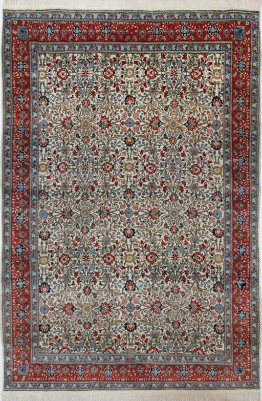Tapis original noué à la main Hereke Laine Ancienne 335 x 232 cm