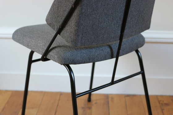 Image 1 of Série de 6 chaises modernistes vintage Raphael Raffel, 1950