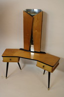 Vintage dressing table vanity table sixties Dutch design kaptafel 