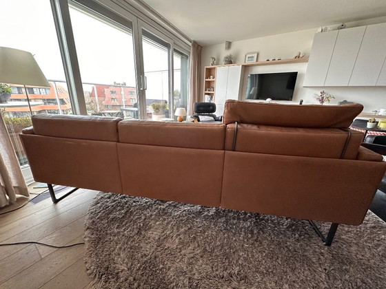Image 1 of Cassina 3-Seater Sofa Aniline Leather Piero Lissoni