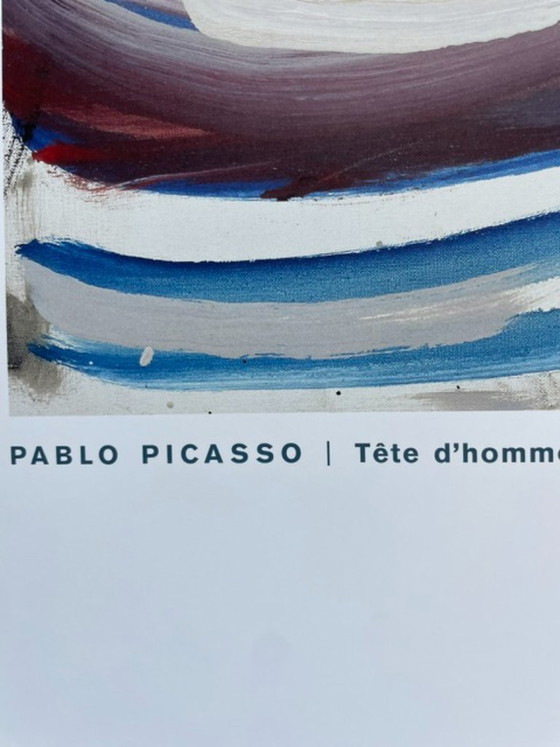 Pablo Picasso (1881-1973), Tête D'homme, 1972, Copyright Privatsammlung/VG Bild-Kunst, Bonn 2005, impreso en (photo 4 of 9)