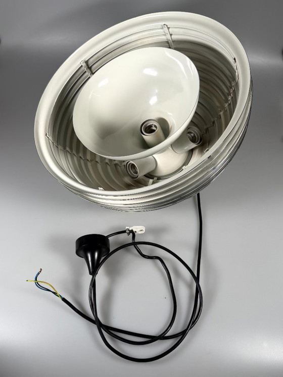 Image 1 of 60er 70er Jahre Deckenlampe Staff Leuchten Kazuo Motozawa Saturno Chrom Design