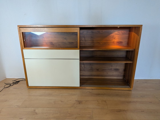 Image 1 of Musterring Design Wall Unit | Complete Set | Walnut & High Gloss