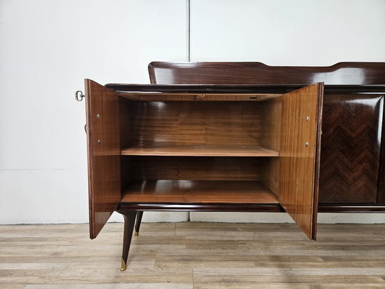 Credenza in mogano con piano in vetro, 1960 – Credenze, Legno (photo 18 of 43)