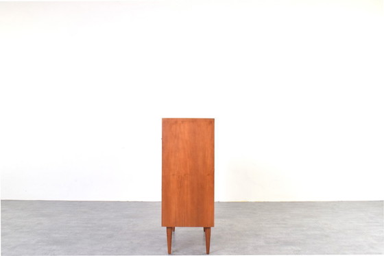 Image 1 of Deense teakhouten ladekast uit het midden van de 20e eeuw, jaren 60.