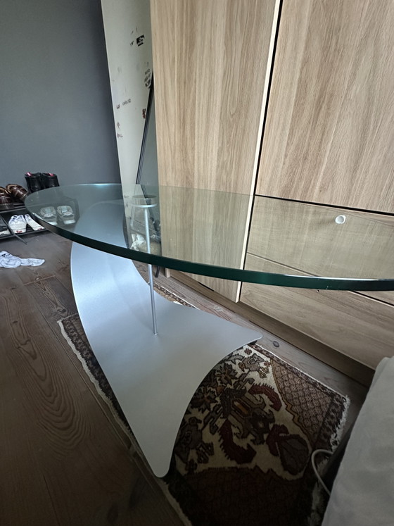 Rolf Benz Tavolino Designer in Vetro – Tavolini, Aluminium, Glass (photo 3 of 5)