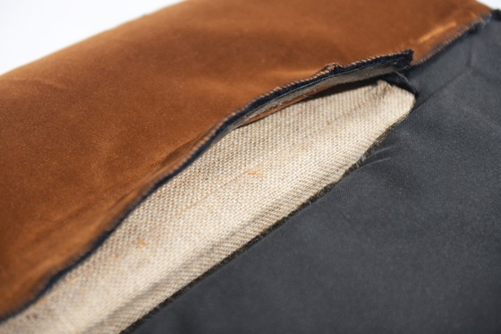 Image 1 of Rare canapé Marenco vintage ancien en velours, conçu par Mario Marenco pour Arflex Italie.