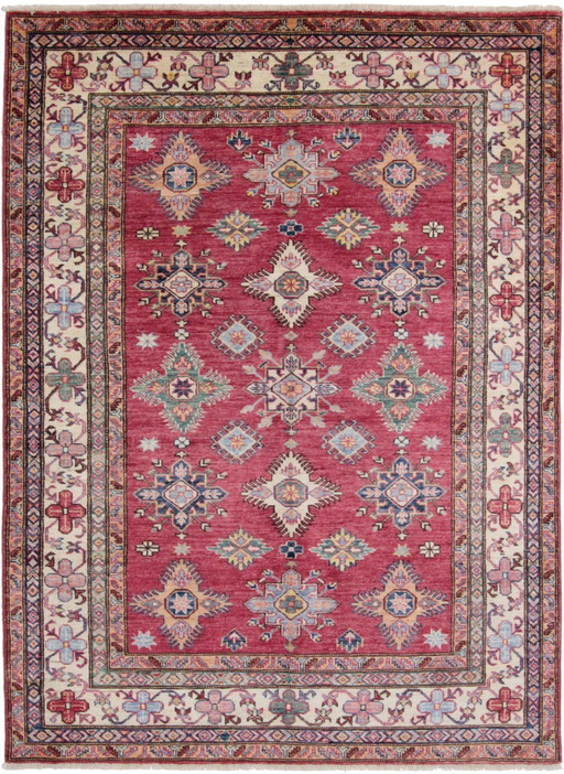 Original Handgeknüpfter Kazak Diyar Teppich 207 X 148 Cm Top Zustand
