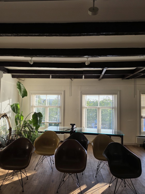 Image 1 of 6 sillones originales Herman Miller Eames de fibra de vidrio – Charles y Ray Eames