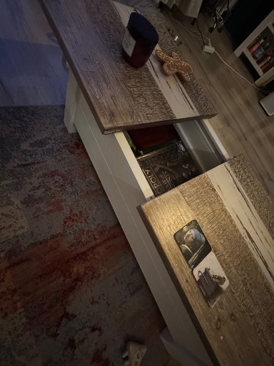 Image 1 of Vetrina in legno di quercia su misura composta da 4 pezzi con ampio spazio di archiviazione