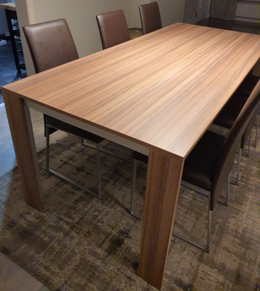 Dining table + 6 chairs