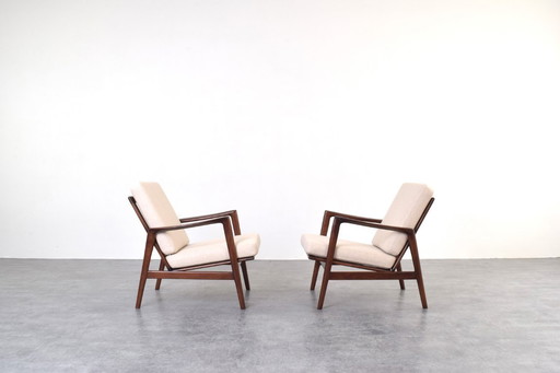 Fauteuils Stefan style années 60, lot de 2