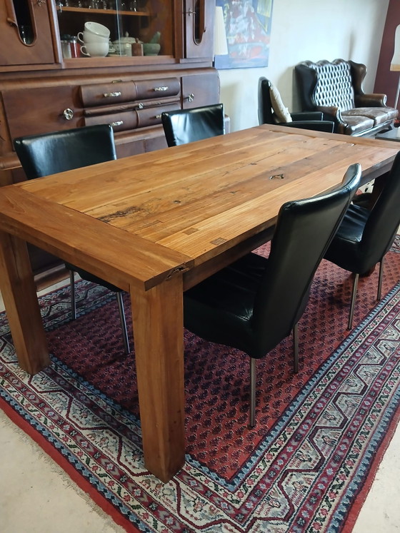 Image 1 of Mesa de comedor de teca