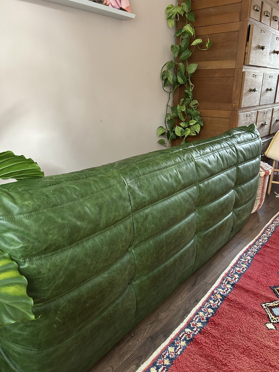 Image 1 of Ligne Roset Togo piel verde