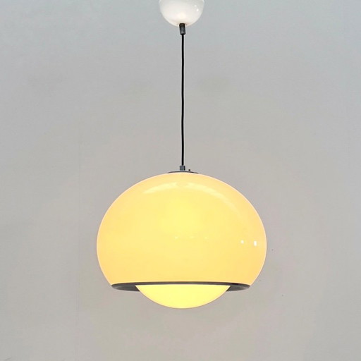 Suspension White Bud par Studio 6G pour Guzzini, années 1970
